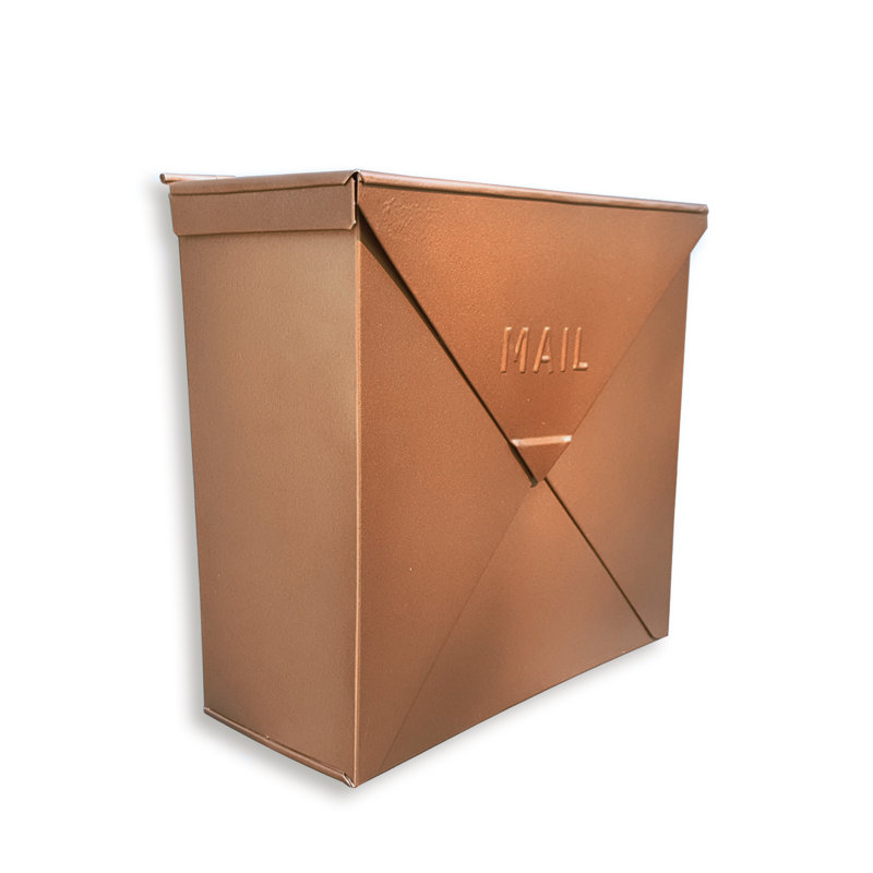 NACH Chicago Industrial Style Wall Mounted Mailbox & Reviews Wayfair